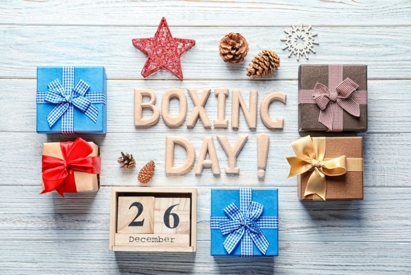26 de diciembre Día de las Cajas o ‘Boxing Day’